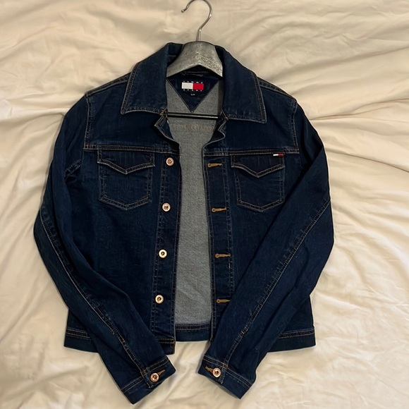 Tommy Hilfiger Jean Jacket - Dark Wash (Women’s S/P) - Picture 1 of 7